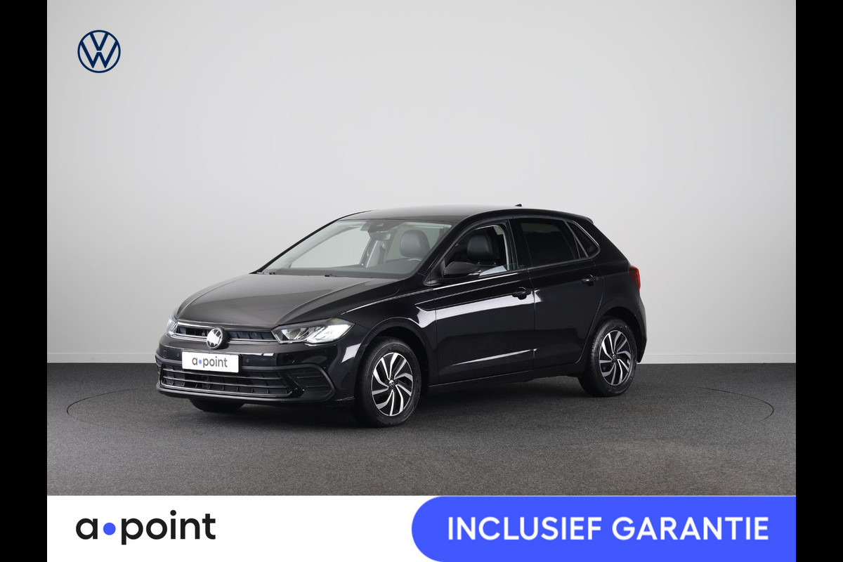Volkswagen Polo 1.0 TSI Life 95 pk | Verlengde garantie | Navigatie via App | Parkeersensoren | Adaptieve cruise control | LED koplampen | Leer interieur