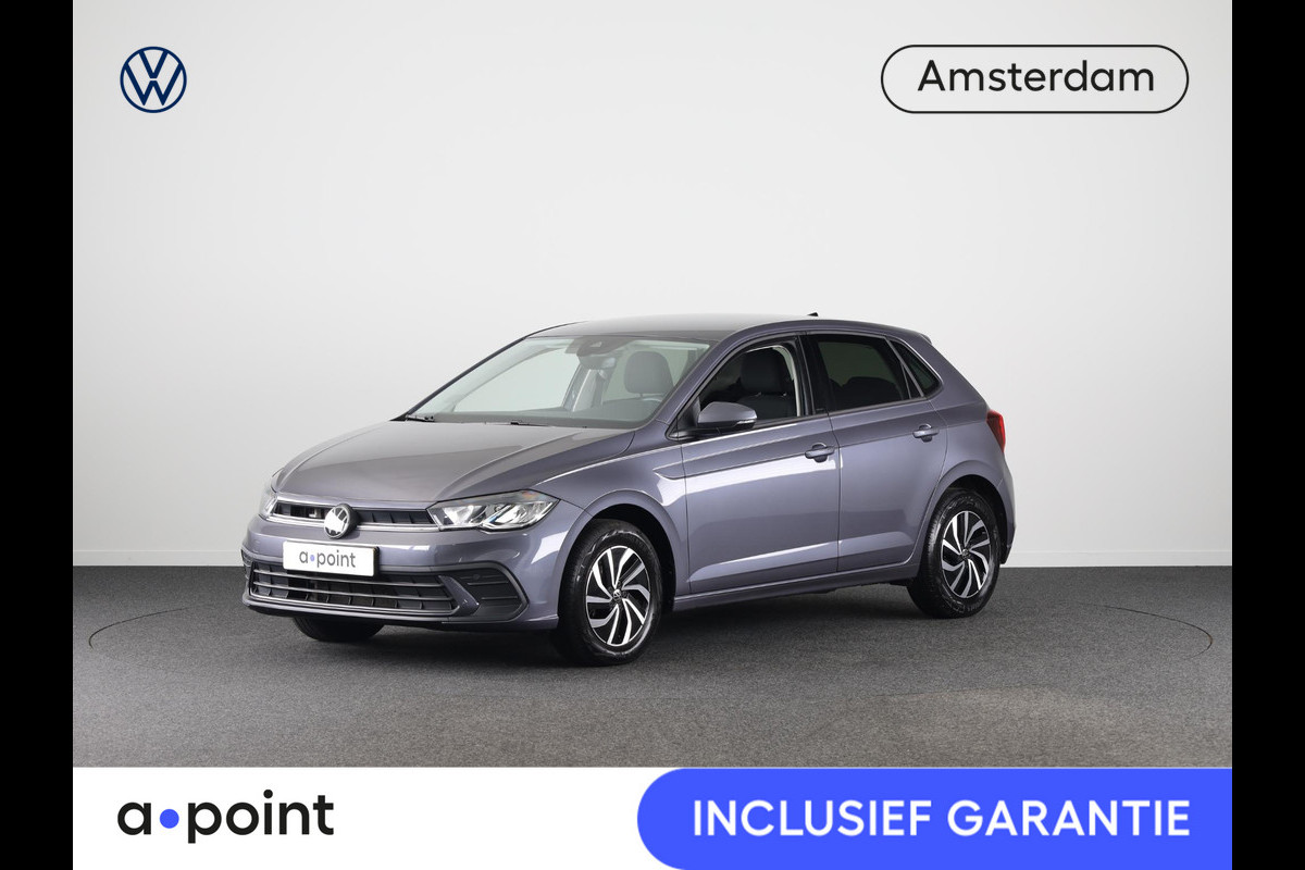Volkswagen Polo 1.0 TSI Life Edition 95 pk Automaat (DSG) | Verlengde garantie | Navigatie via App | Parkeersensoren achter | Achteruitrijcamera | Adaptieve cruise control |
