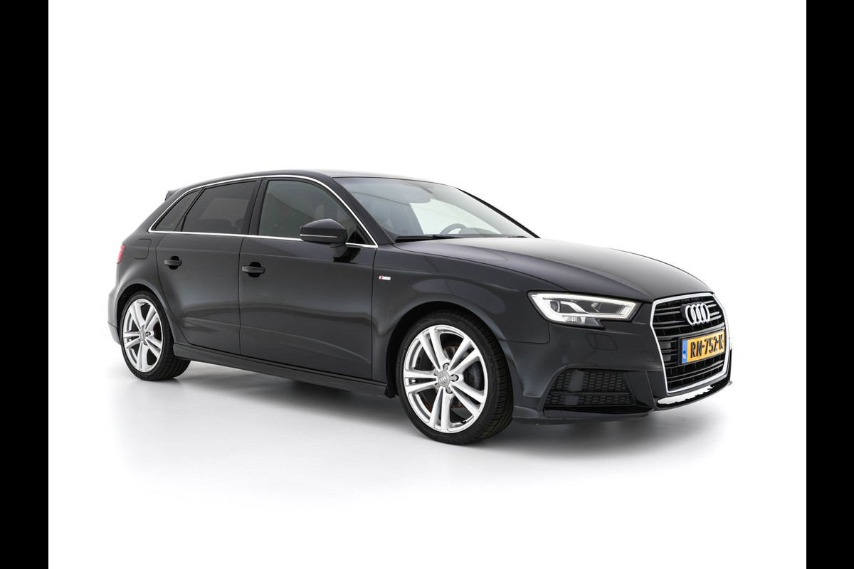 Audi A3 Sportback 1.5 TFSI CoD S-Line-Sportpack Edition Aut. *FULL-LED | LEATHER-FABRIC | NAVI-FULLMAP | SPORT-SEATS | AUDI-SOUND | ECC | PDC | PRIVACY-GLASS | CRUISE | 18''ALU* Audi A3 Sportback 1.5 TFSI CoD S-Line-Sportpack Edition Aut. *FULL-LED | LEATHER-FABRIC | NAVI-FULLMAP | SPORT-SEATS | AUDI-SOUND | ECC | PDC | PRIVACY-GLASS | CRUISE | 18''ALU*
