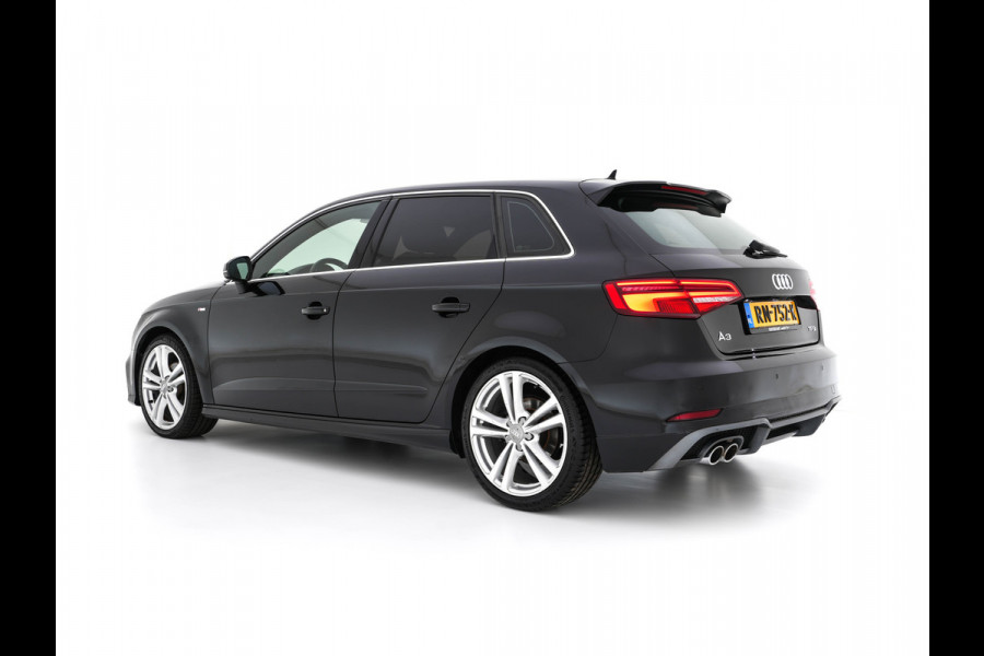 Audi A3 Sportback 1.5 TFSI CoD S-Line-Sportpack Edition Aut. *FULL-LED | LEATHER-FABRIC | NAVI-FULLMAP | SPORT-SEATS | AUDI-SOUND | ECC | PDC | PRIVACY-GLASS | CRUISE | 18''ALU*