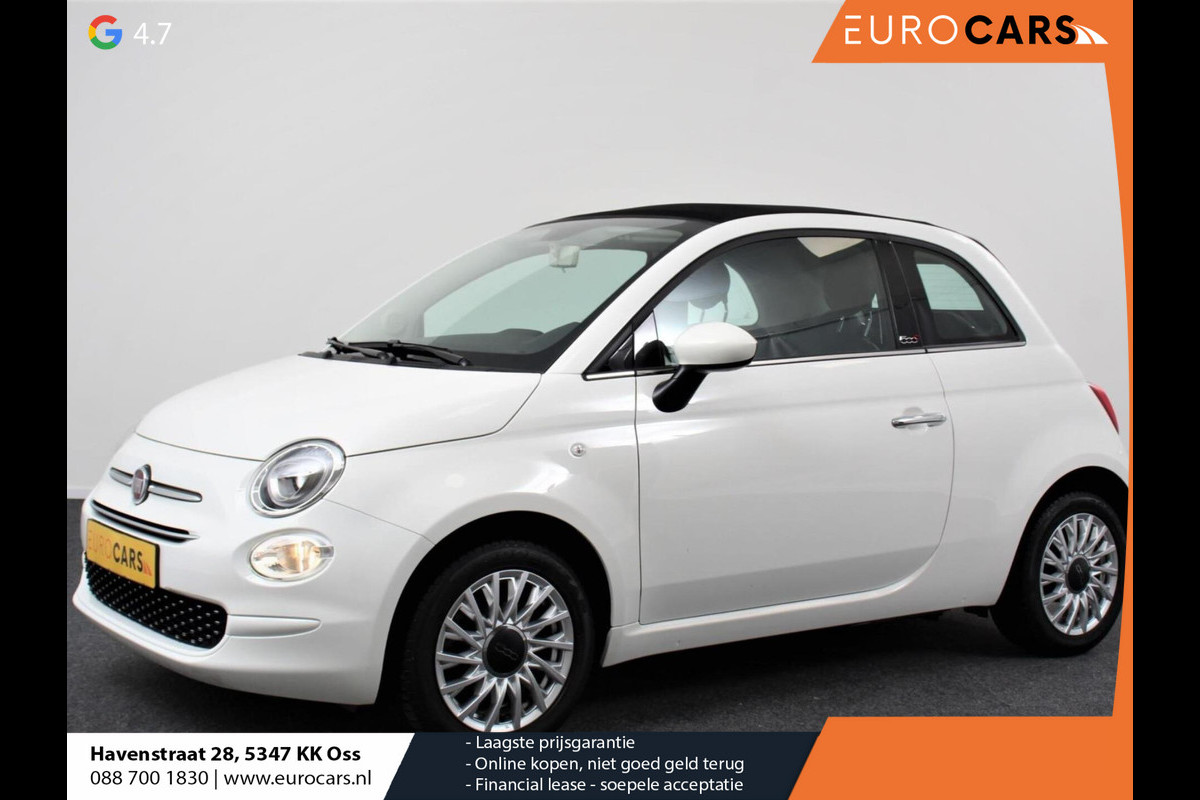 Fiat 500C 1.2 Lounge | Lederen Bekleding | Navigatie | Climate Control | Parkeersensoren Achter | Cruise Control Fiat 500C 1.2 Lounge | Lederen Bekleding | Navigatie | Climate Control | Parkeersensoren Achter | Cruise Control