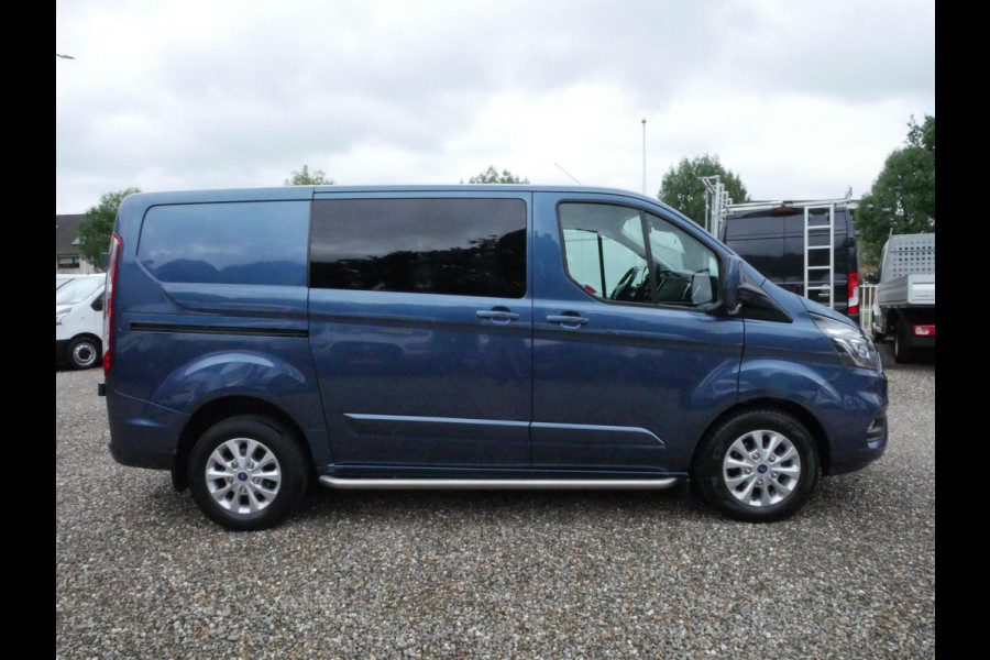 Ford Transit Custom 2.0 TDCI 130PK, L1, Limited, Dubbel Cabine, Airco