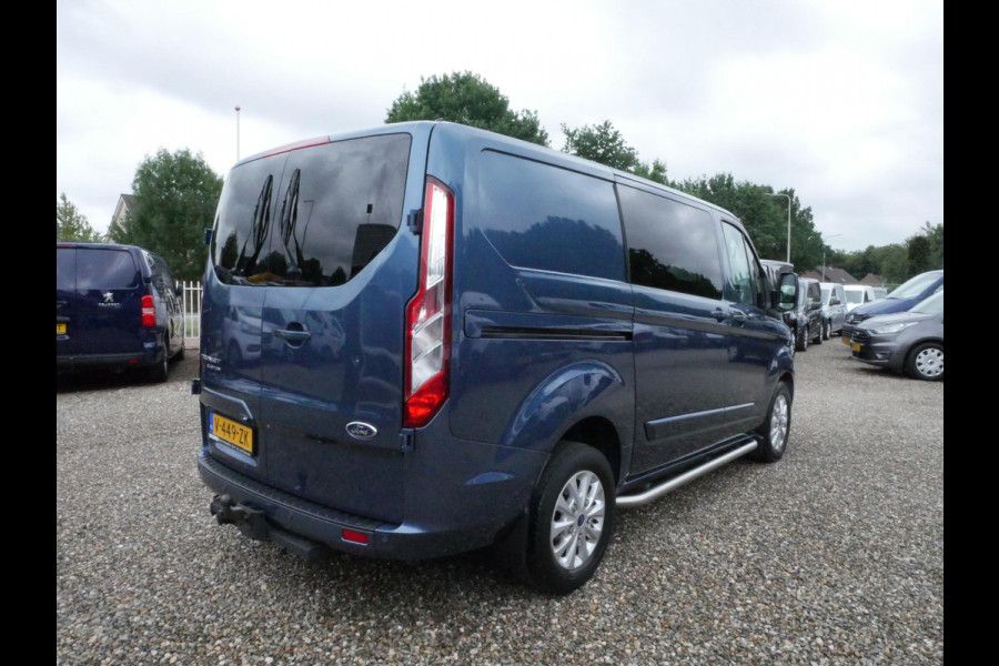 Ford Transit Custom 2.0 TDCI 130PK, L1, Limited, Dubbel Cabine, Airco