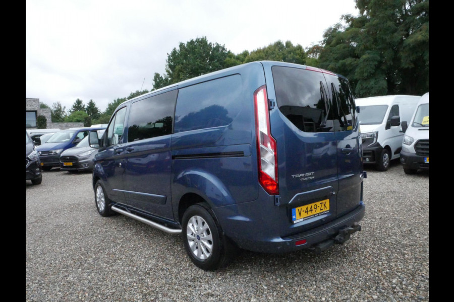 Ford Transit Custom 2.0 TDCI 130PK, L1, Limited, Dubbel Cabine, Airco