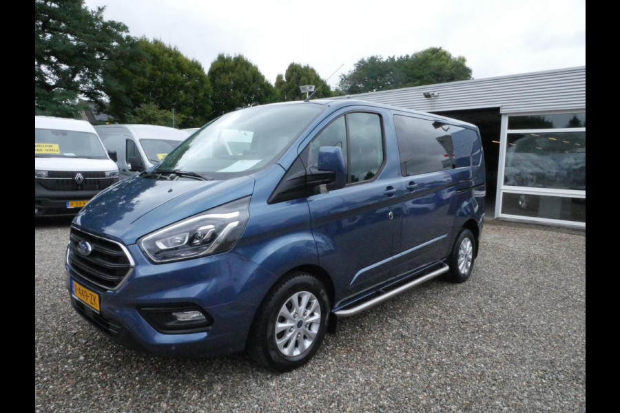 Ford Transit Custom 2.0 TDCI 130PK, L1, Limited, Dubbel Cabine, Airco
