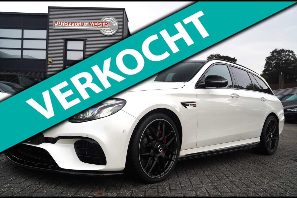 Mercedes-Benz E-Klasse Estate 63 S AMG 4MATIC Premium Plus | Facelift | Burmester | Adaptieve cruise | Lane Assist | IWC | Massage
