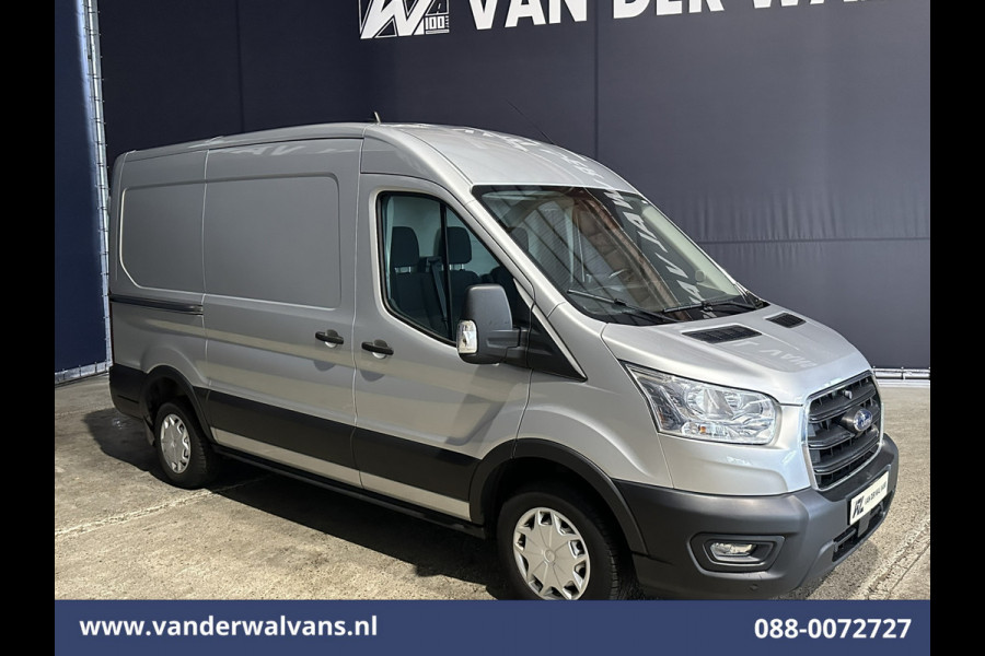 Ford Transit 2.0 TDCI 130pk L2H2 Euro6 Airco | Camera | Navigatie | Apple Carplay | Android Auto LED, Cruiscontrol, Verwarmde Voorruit, Parkeersensoren, Bijrijdersbank