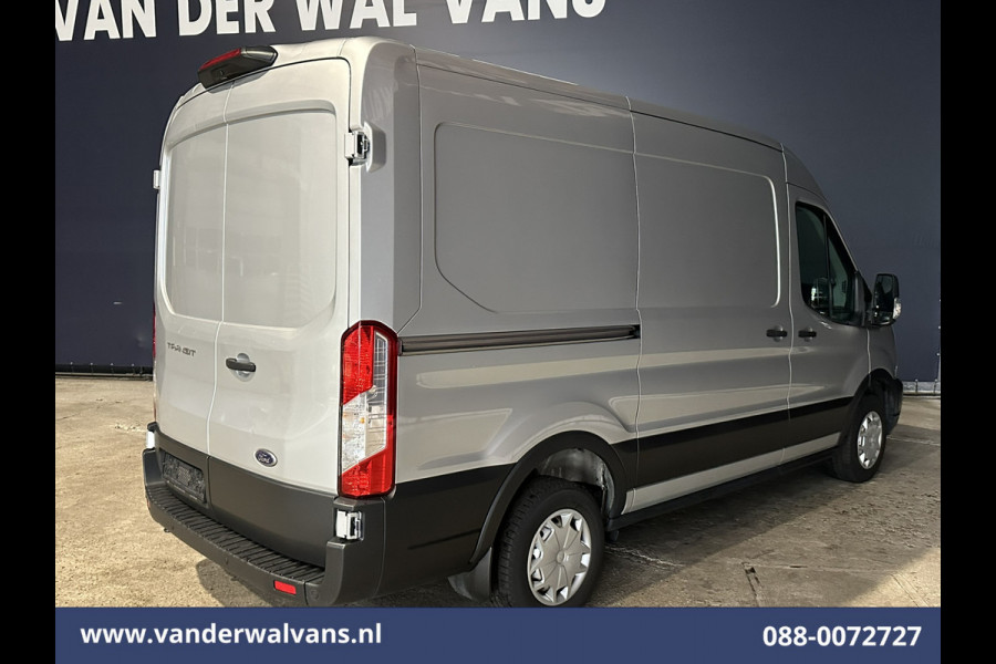 Ford Transit 2.0 TDCI 130pk L2H2 Euro6 Airco | Camera | Navigatie | Apple Carplay | Android Auto LED, Cruiscontrol, Verwarmde Voorruit, Parkeersensoren, Bijrijdersbank