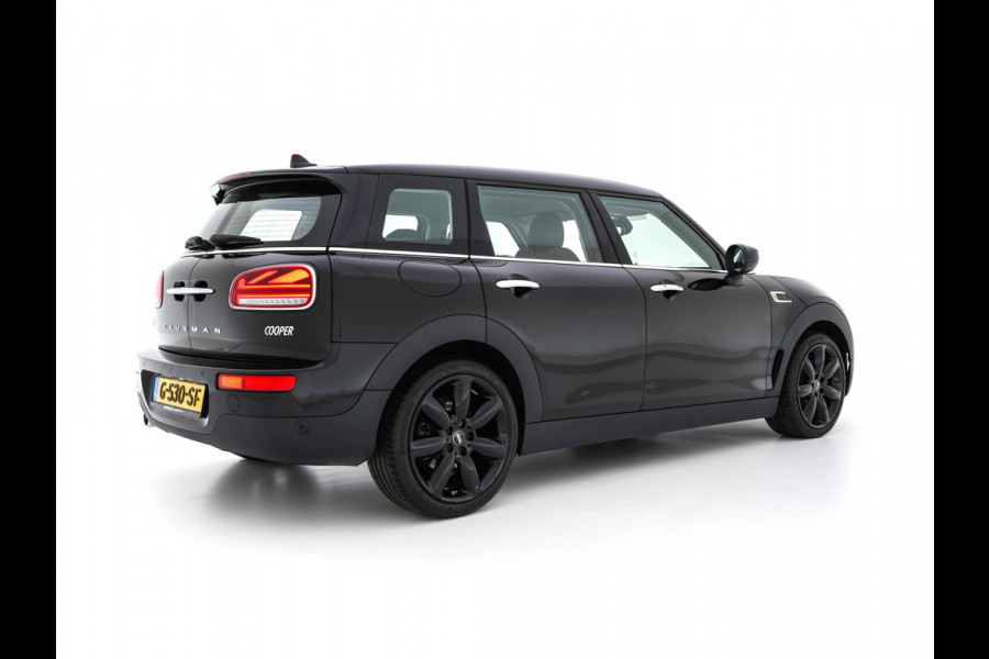 MINI Clubman 1.5 Cooper Chili (INCL-BTW) Aut. *LEATHER-MICROFIBRE | FULL-LED | KEYLESS | NAVI-FULLMAP | SPORT-SEATS | ECC | PDC | CRUISE | 18''ALU*