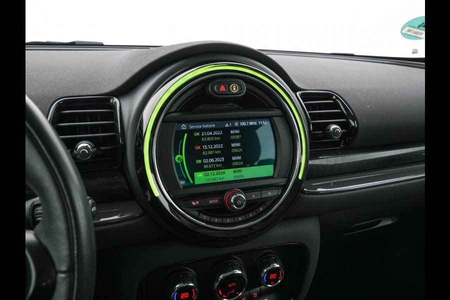 MINI Clubman 1.5 Cooper Chili (INCL-BTW) Aut. *LEATHER-MICROFIBRE | FULL-LED | KEYLESS | NAVI-FULLMAP | SPORT-SEATS | ECC | PDC | CRUISE | 18''ALU*