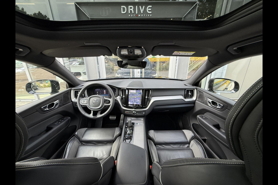 Volvo XC60 2.0 T6 340PK Plug-in hybrid AWD R-Design Facelift|Pano|H&K|Trekhaak|AutoPilot|20"