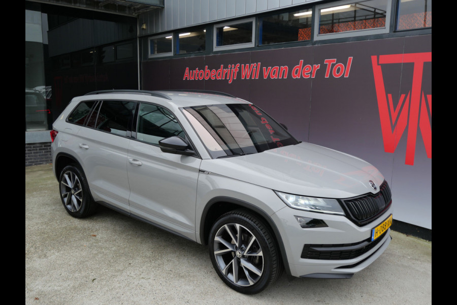 Škoda Kodiaq 1.5 TSI SPORTLINE | AUTOMAAT | TREKHAAK | VIRTUAL | NL-AUTO | ALL-IN!!
