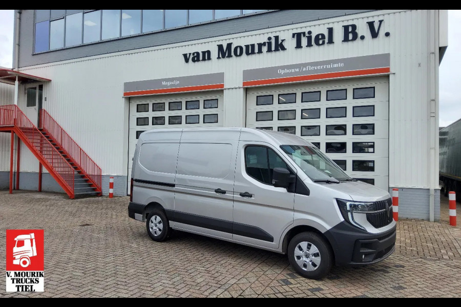 Renault Master 170.35 EURO 6 L2H2 - 2x ZIJSCHUIFDEUR - GRIJS METALLIC - TREKHAAK - V-42-KNT - BPM VRIJ!