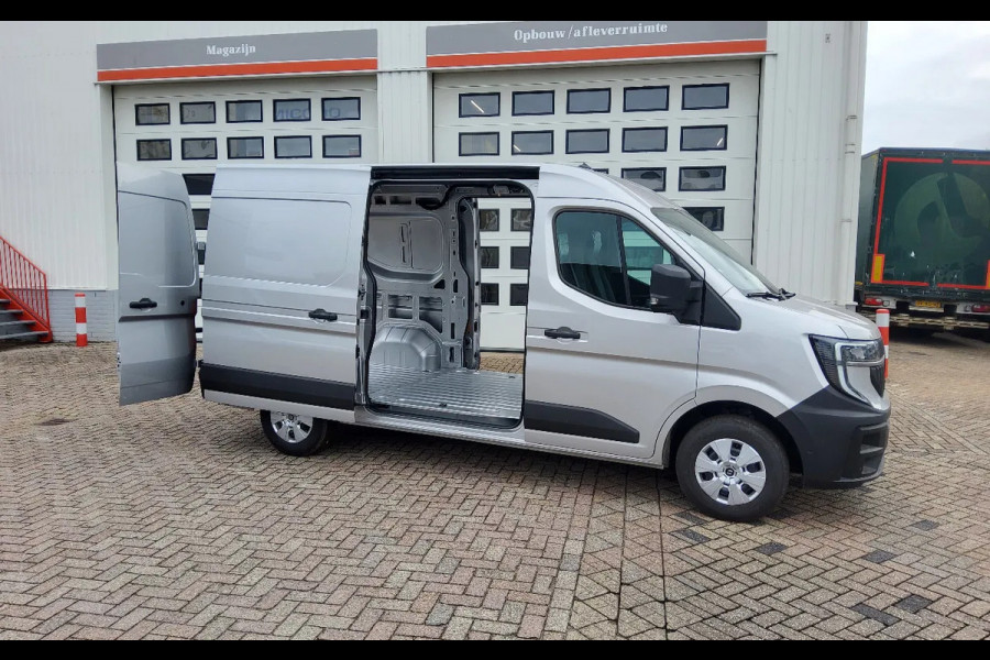 Renault Master 170.35 EURO 6 L2H2 - 2x ZIJSCHUIFDEUR - GRIJS METALLIC - TREKHAAK - V-42-KNT - BPM VRIJ!