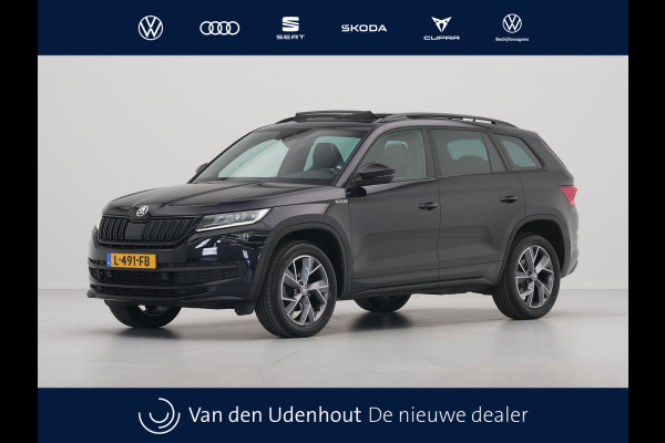 Škoda Kodiaq 1.5 TSI 150pk DSG Sportline Business Panorama Camera Navigatie Carplay Sideassist Acc Pdc Canton 118