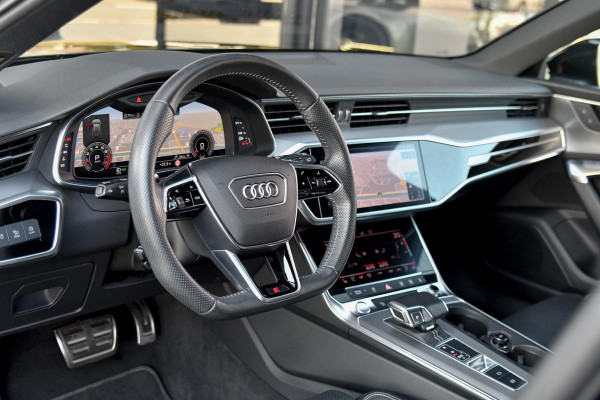 Audi A6 Avant 55 TFSI quattro Design Pro Line Plus. Luchtvering, Massage, Koeling, Softcl, ACC, Memory, 360 3D, Keyless, Trekhaak!