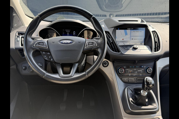 Ford Kuga 1.5 EcoBoost Titanium 2e Eigenaar,Dealer Onderhouden,Leder,Navi,Camera,Clima,Cruise,Stoelverwarming,6 Bak,150pk,Nieuwe Apk bij Aflevering