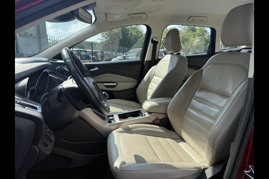 Ford Kuga 1.5 EcoBoost Titanium 2e Eigenaar,Dealer Onderhouden,Leder,Navi,Camera,Clima,Cruise,Stoelverwarming,6 Bak,150pk,Nieuwe Apk bij Aflevering