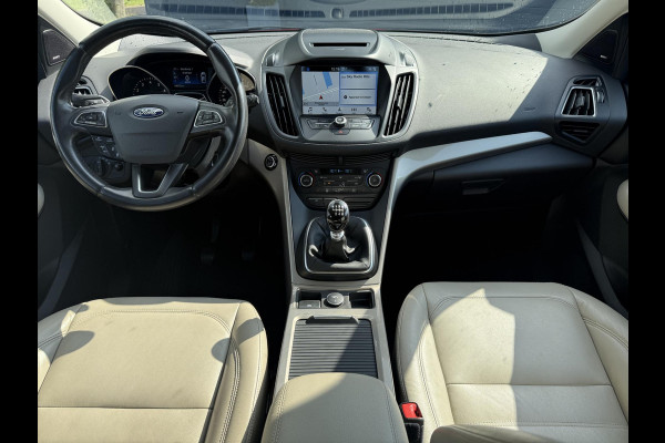 Ford Kuga 1.5 EcoBoost Titanium 2e Eigenaar,Dealer Onderhouden,Leder,Navi,Camera,Clima,Cruise,Stoelverwarming,6 Bak,150pk,Nieuwe Apk bij Aflevering
