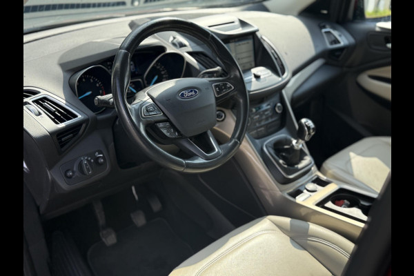 Ford Kuga 1.5 EcoBoost Titanium 2e Eigenaar,Dealer Onderhouden,Leder,Navi,Camera,Clima,Cruise,Stoelverwarming,6 Bak,150pk,Nieuwe Apk bij Aflevering