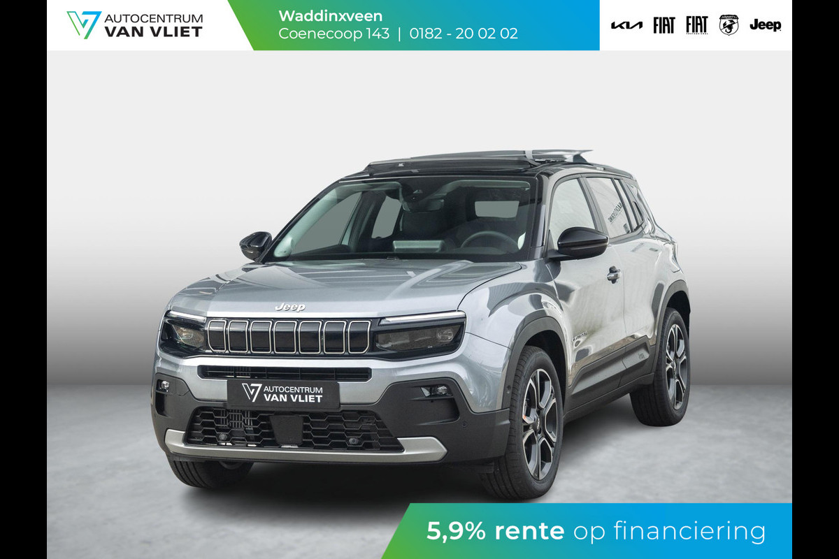 Jeep Avenger 1.2 e-Hybrid Summit | Winter Pack | Schuif/Kanteldak | Infotaiment&Convenience Pack | Bicolore Jeep Avenger 1.2 e-Hybrid Summit | Winter Pack | Schuif/Kanteldak | Infotaiment&Convenience Pack | Bicolore