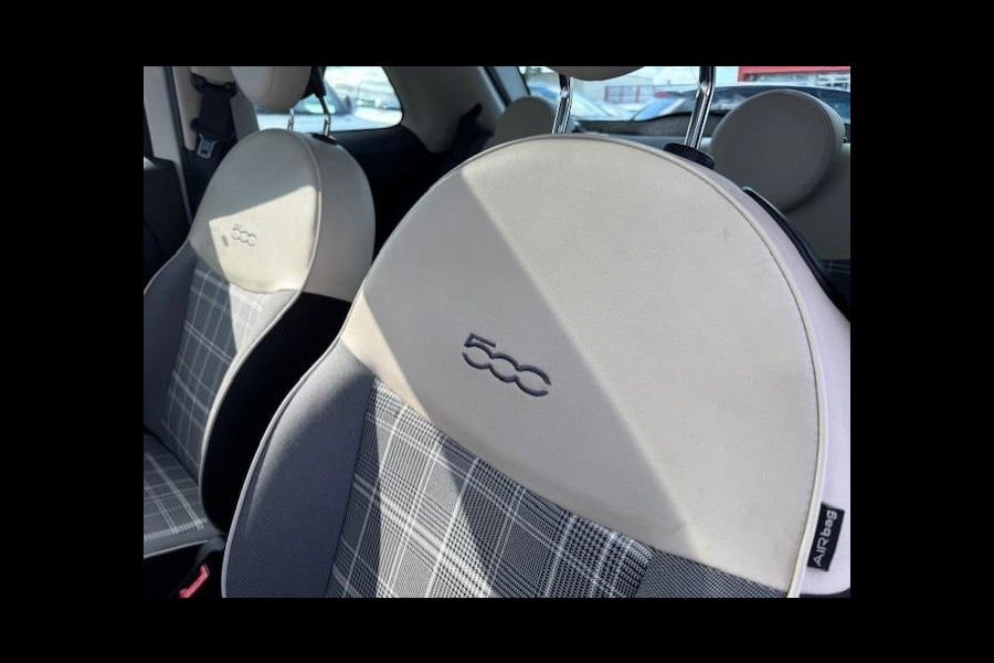 Fiat 500 1.2 Lounge - Cruise control - Panorama dak -
