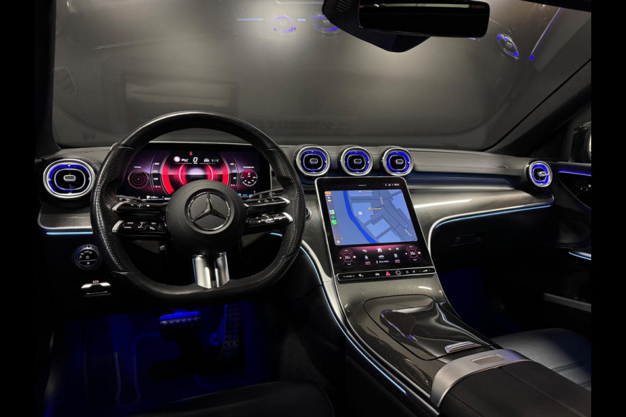 Mercedes-Benz C-Klasse Estate 200 AMG Line, Night Pakket, Pano, 360 Cam, Hud, Apple Carplay, Ambiënte Light, Digi Light, Onderhoud