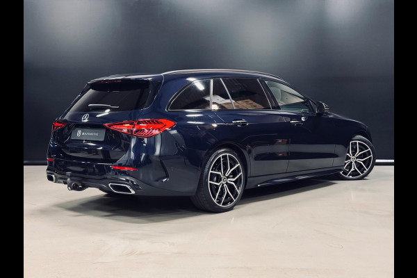 Mercedes-Benz C-Klasse Estate 200 AMG Line, Night Pakket, Pano, 360 Cam, Hud, Apple Carplay, Ambiënte Light, Digi Light, Onderhoud