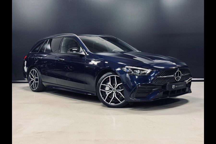 Mercedes-Benz C-Klasse Estate 200 AMG Line, Night Pakket, Pano, 360 Cam, Hud, Apple Carplay, Ambiënte Light, Digi Light, Onderhoud