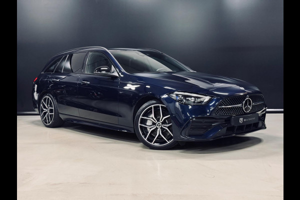 Mercedes-Benz C-Klasse Estate 200 AMG Line, Night Pakket, Pano, 360 Cam, Hud, Apple Carplay, Ambiënte Light, Digi Light, Onderhoud