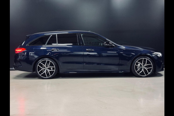 Mercedes-Benz C-Klasse Estate 200 AMG Line, Night Pakket, Pano, 360 Cam, Hud, Apple Carplay, Ambiënte Light, Digi Light, Onderhoud