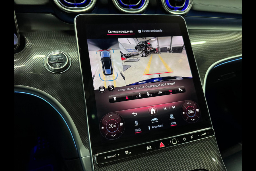 Mercedes-Benz C-Klasse Estate 200 AMG Line, Night Pakket, Pano, 360 Cam, Hud, Apple Carplay, Ambiënte Light, Digi Light, Onderhoud