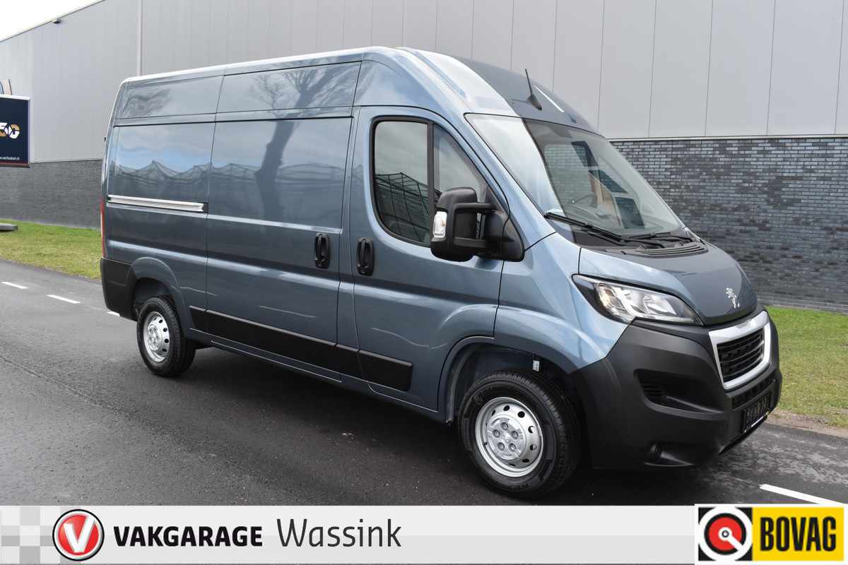 Peugeot Boxer 2.2 BlueHDi 140 L2H2 3.3t L2 H2 BPM vrij |Clima navi/carplay Cruise 3-zits Euro 6 Ook LEASE mogelijkheden