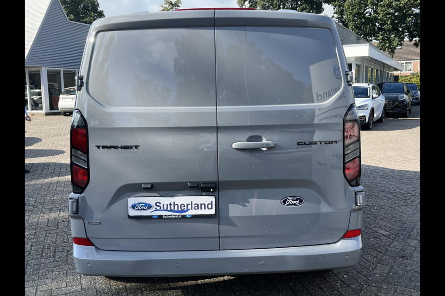 Ford Transit Custom 320 2.5 PHEV L2H1 Limited | 0,99% Renteactie | SCI | 233pk | Driver Assistance pack Premium | Wegklapbare Trekhaak | Verwarmd Stuurwiel | 17 inch Licht metalen Velgen | B&O Speakers