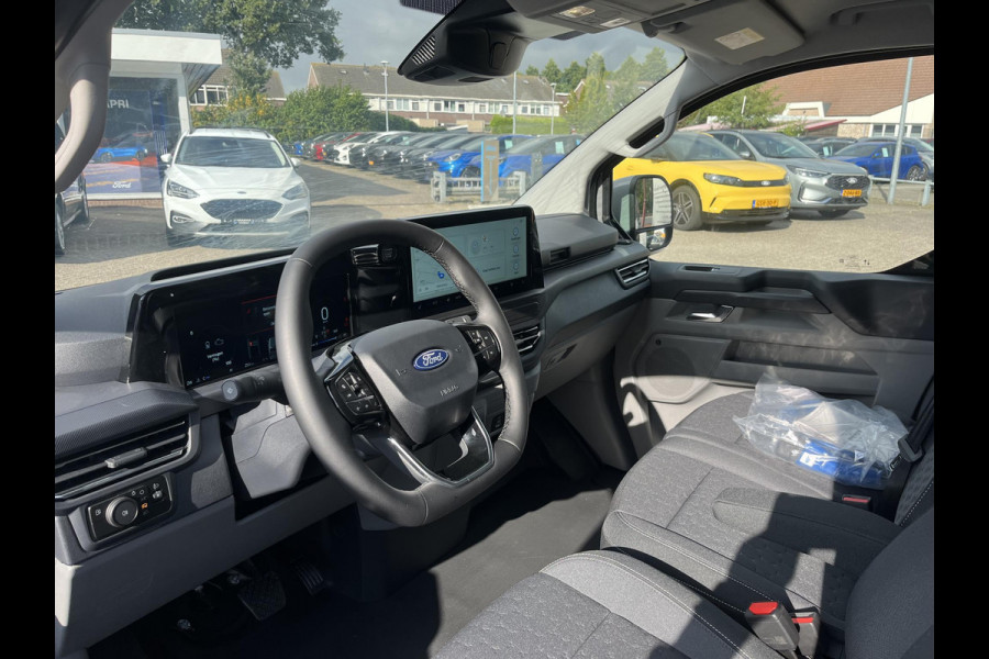 Ford Transit Custom 320 2.5 PHEV L2H1 Limited | 0,99% Renteactie | SCI | 233pk | Driver Assistance pack Premium | Wegklapbare Trekhaak | Verwarmd Stuurwiel | 17 inch Licht metalen Velgen | B&O Speakers