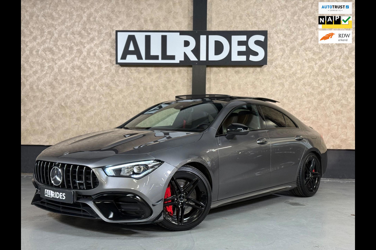 Mercedes-Benz CLA-Klasse AMG 45 S 4MATIC+ Premium Plus | pano | camera | sfeerverlichting | Mercedes-Benz CLA-Klasse AMG 45 S 4MATIC+ Premium Plus | pano | camera | sfeerverlichting |