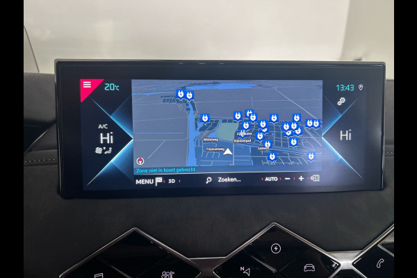 DS DS 3 Crossback E-Tense So Chic 50 kWh | Lederen Bekleding | Head Up Display | Zwart dak | SoH (batterijcheck) 90,8 % score!