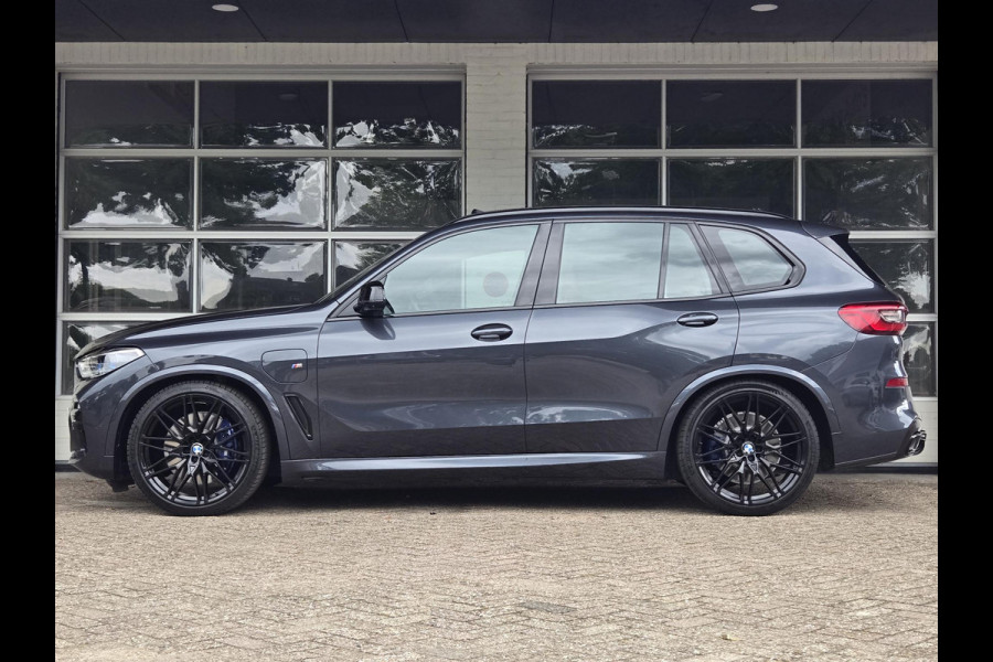 BMW X5 XDRIVE45E M SPORT | DRIVING PROFF. | PANORAMA | 360 CAMERA | SPORTSTOELEN | LASER | TREKHAAK |