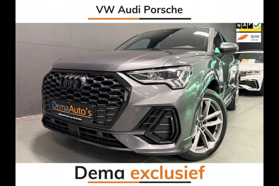 Audi Q3 Sportback 35 TFSI S-LINE BLACK-LINE V-COCKPIT/DAB/CARPLAY/M-STOEL/B&O/NAVI///