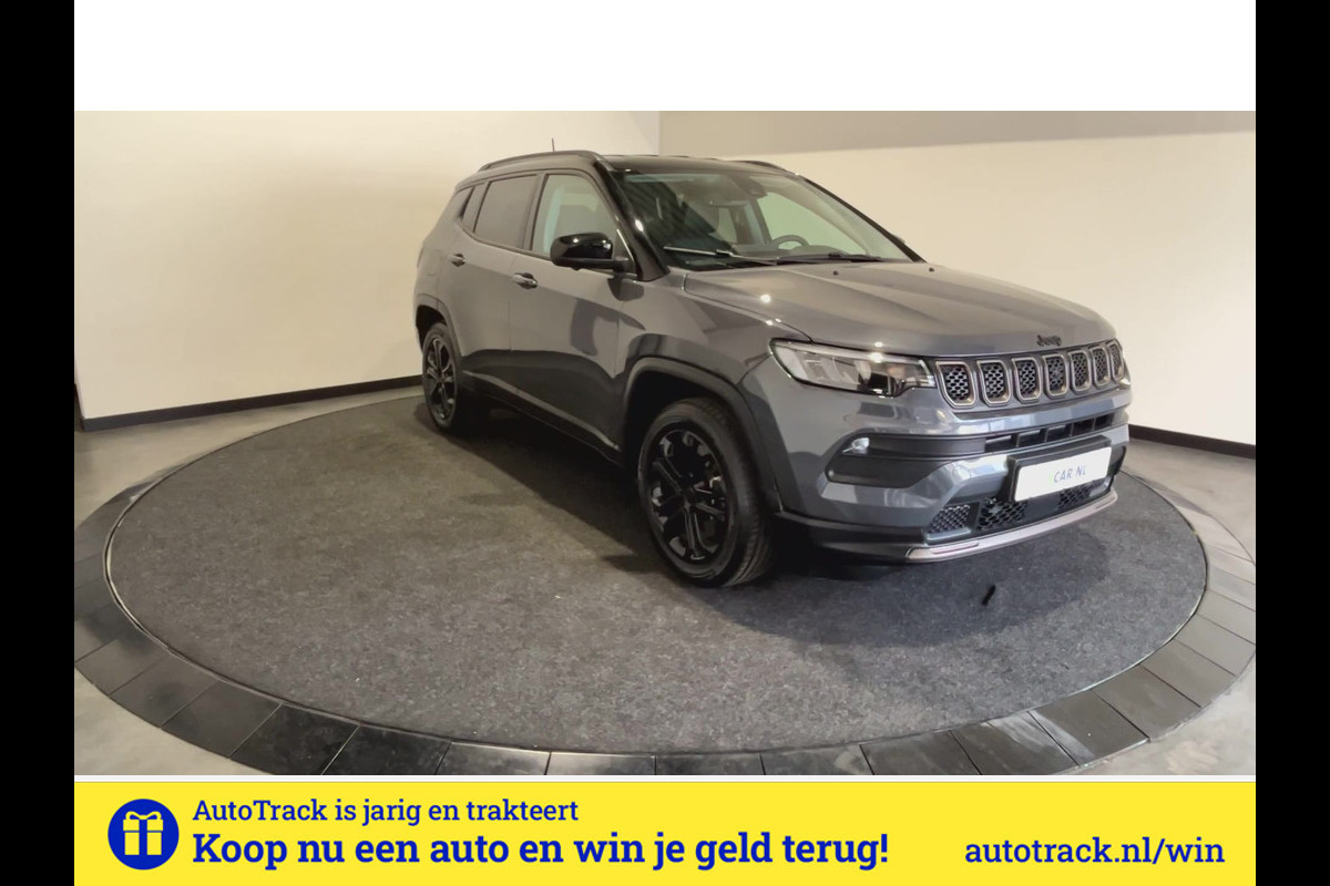 Jeep Compass 4xe 240 Plug-in Hybrid Electric Upland | Keyless | Highway assist | Dode hoekdetectie + Rondomzicht camera