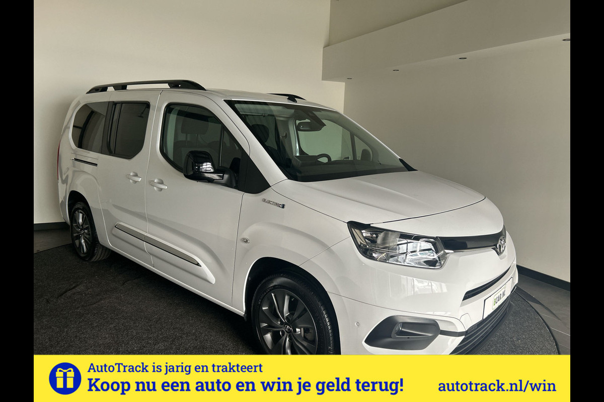 Toyota PROACE CITY Verso Electric | Family L2 50 kWh | Navigatie | Airco | Fabrieksgarantie | Soh (batterijcheck) 100 % Toyota PROACE CITY Verso Electric | Family L2 50 kWh | Navigatie | Airco | Fabrieksgarantie | Soh (batterijcheck) 100 %