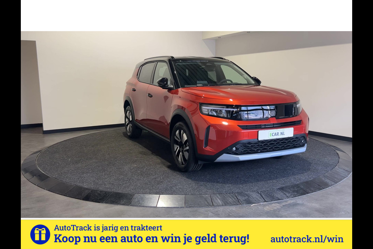 Opel Frontera Electric GS 44 kWh | Voorraad | Comfort pakket | Verwarmde stoelen & voorruit | Verwarmd stuurwiel | Dealerprijs € 32.999 rijklaar, dus € 4.600,- korting!