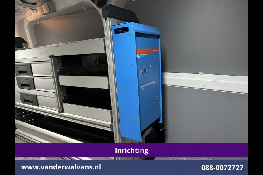 Ford Transit Custom 2.0 TDCI L1H1 inrichting Euro6 Airco | Omvormer | Camera | Apple Carplay | Android Auto | LED 2500kg Trekhaak, Cruiscontrol, Verwarmde Voorruit, Bijrijdersbank, Parkeersensoren