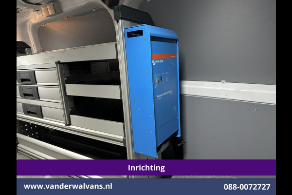 Ford Transit Custom 2.0 TDCI L1H1 inrichting Euro6 Airco | Omvormer | Camera | Apple Carplay | Android Auto | LED 2500kg Trekhaak, Cruiscontrol, Verwarmde Voorruit, Bijrijdersbank, Parkeersensoren