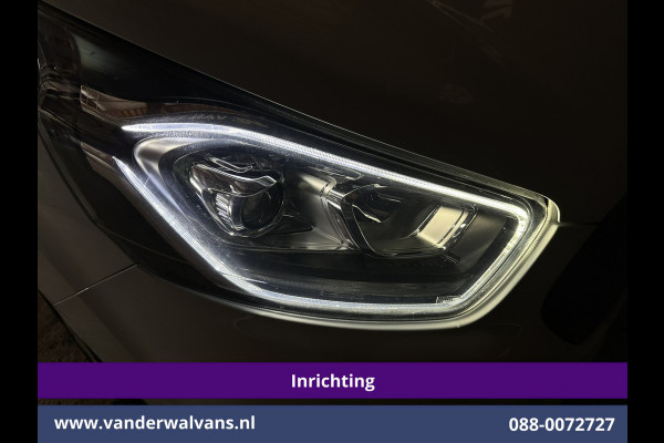 Ford Transit Custom 2.0 TDCI L1H1 inrichting Euro6 Airco | Omvormer | Camera | Apple Carplay | Android Auto | LED 2500kg Trekhaak, Cruiscontrol, Verwarmde Voorruit, Bijrijdersbank, Parkeersensoren