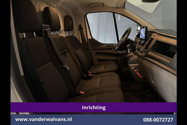 Ford Transit Custom 2.0 TDCI L1H1 inrichting Euro6 Airco | Omvormer | Camera | Apple Carplay | Android Auto | LED 2500kg Trekhaak, Cruiscontrol, Verwarmde Voorruit, Bijrijdersbank, Parkeersensoren