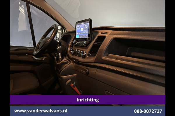 Ford Transit Custom 2.0 TDCI L1H1 inrichting Euro6 Airco | Omvormer | Camera | Apple Carplay | Android Auto | LED 2500kg Trekhaak, Cruiscontrol, Verwarmde Voorruit, Bijrijdersbank, Parkeersensoren
