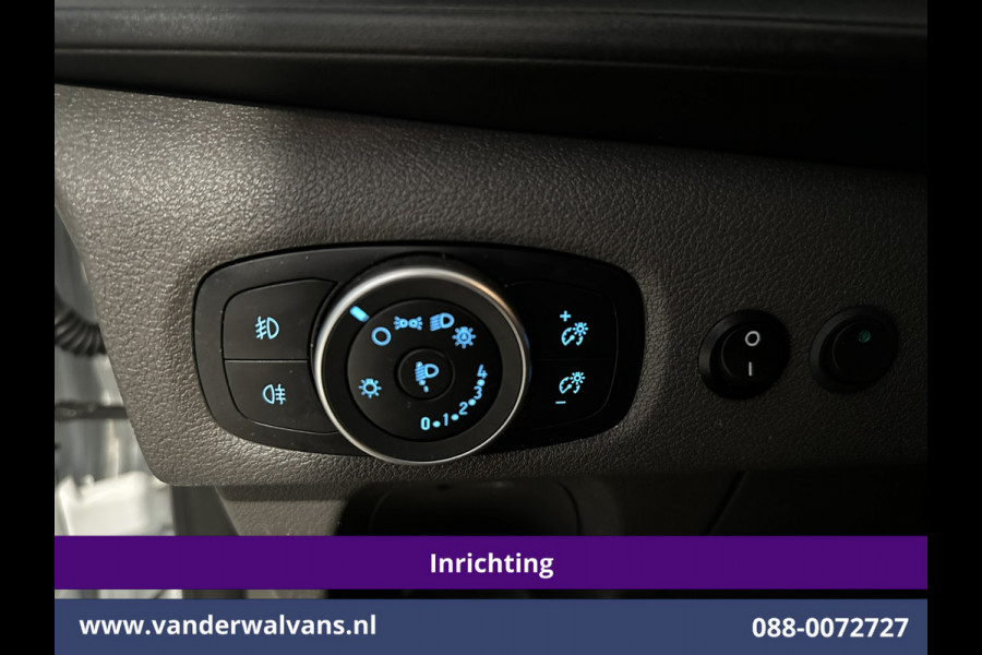 Ford Transit Custom 2.0 TDCI L1H1 inrichting Euro6 Airco | Omvormer | Camera | Apple Carplay | Android Auto | LED 2500kg Trekhaak, Cruiscontrol, Verwarmde Voorruit, Bijrijdersbank, Parkeersensoren