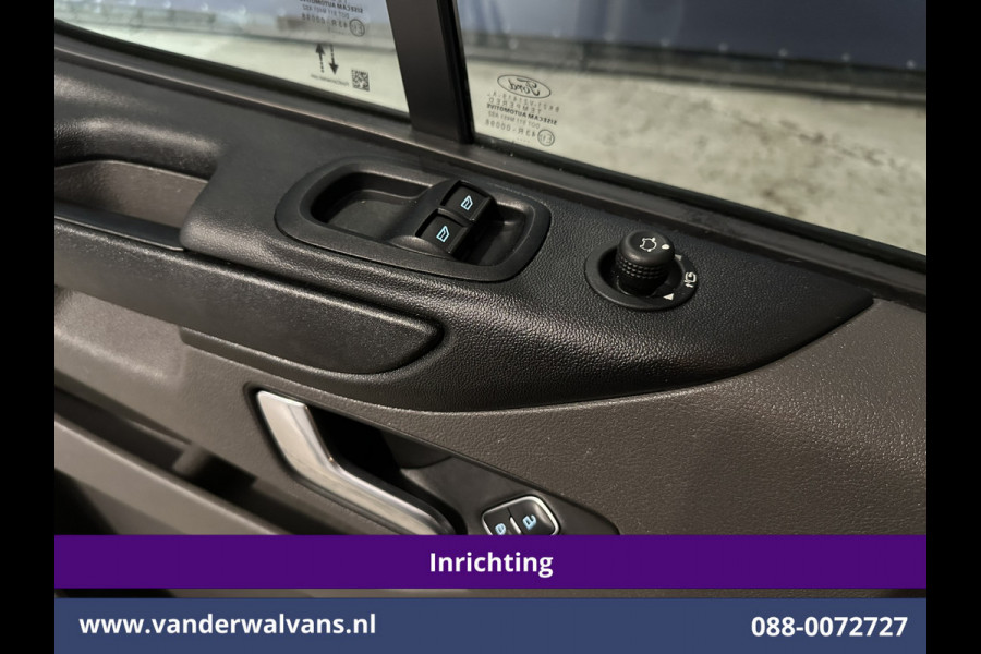 Ford Transit Custom 2.0 TDCI L1H1 inrichting Euro6 Airco | Omvormer | Camera | Apple Carplay | Android Auto | LED 2500kg Trekhaak, Cruiscontrol, Verwarmde Voorruit, Bijrijdersbank, Parkeersensoren