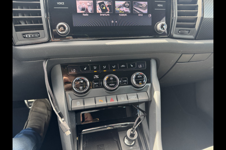 Škoda Kodiaq 1.5 TSI Sportline Business / Trekhaak / Camera / 20'' / Keyless / Navigatie / Matrix LED / DAB / Stoelverwarming / Cruise Control